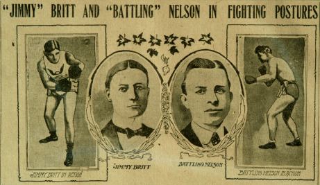 Jimmy Britt and Battling Nelson