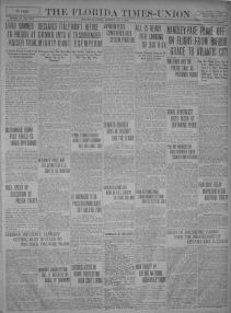 THE FLORIDA TIMES-UNION 1919