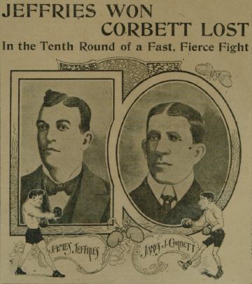 Jeffries vs Corbett Boxing