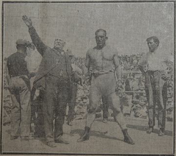 James Jeffries in the Ring