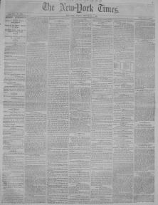 The New York Times 1867