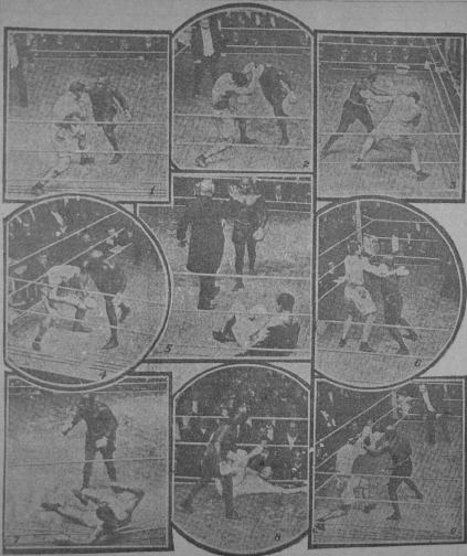 Sam Langford vs Bill Lang 1911