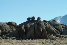 Three Balanced Rocks