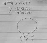 Measurements for Arch 375397