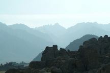 Sunset views of Mount Whitney