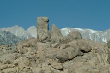 West from North Sentry Arch