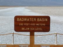 Bad Water Basin in Death Valley National Park 