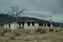 Buildings near Coso Junction