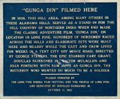 Gunga Din Plaque