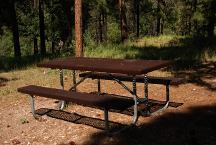 Picnic Table at Stray Horse Campground