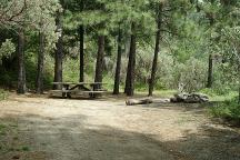 Camp on Fishing Access Road