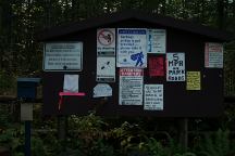 Middle Waddell Campground Information Board
