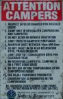 Campground Rules