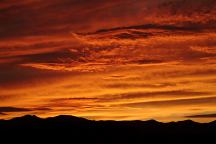 Sunset in Dixie Valley