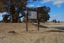 Information Board at Junipers Camp