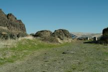 Campsite near the west entrance