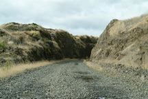 Road west from Fruit Stand