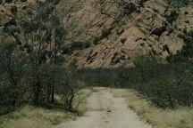 Camp and Trailhead on the first road...