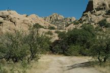 Road towards the first camp area