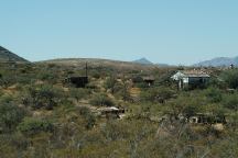 Old Ranch Houses near Schiefflin Monument