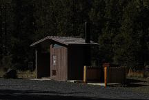 Vaulted Toiles at Castle Rock Campground