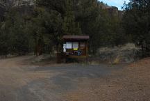 Information Board at Cobble Rock Campground