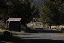 Outhouse at Still Water Campground