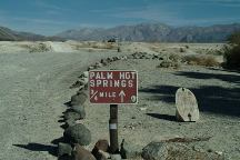 Palm Hot Springs Sign