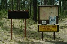 Information Board at China Hat Camp