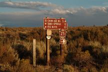 Sign on Road 23 and Road 25