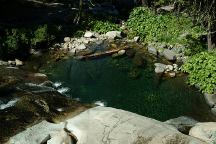 Waterfall and Pool at Cosumnes Campground