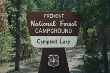 Campbell Lake Sign