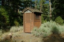 Outhouse at Dismal Creek Forest Camp