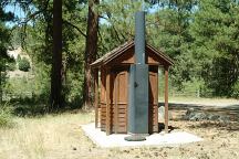 Outhouse at Drews Creek Campground