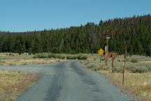 Sign from Road 28 and Road 3411