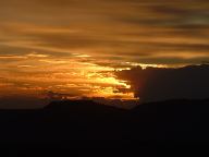 Sunset at Goosenecks State Park