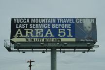 Billboard on Highway 95