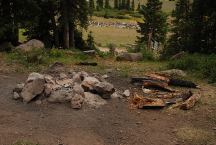 Campsite on Big Creek Reservoir