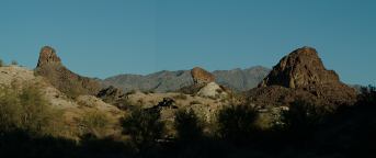 Panorama Craggy Wash