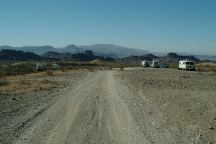 Camp area south from Lake Havasu City