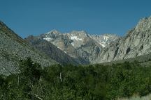 Mountain views from Pine Creek Road