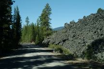 Road to Lava Flow Campground