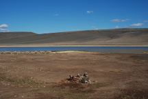 Campsite on west shore of Mann Lake