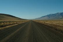 Road view of Steens Mountain