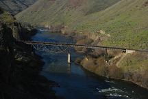 Train Bridge over the Deshutes River