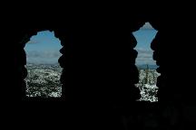 Windows at Dee Wright Observatory