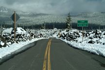 Snow on McKenzie Summit