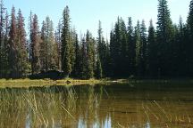 Lake east from Pioneer Mailman Historic Sign