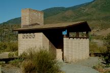 Outhouse at Fouts Spring Campground