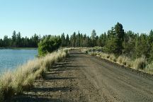 Road around Reservoir F